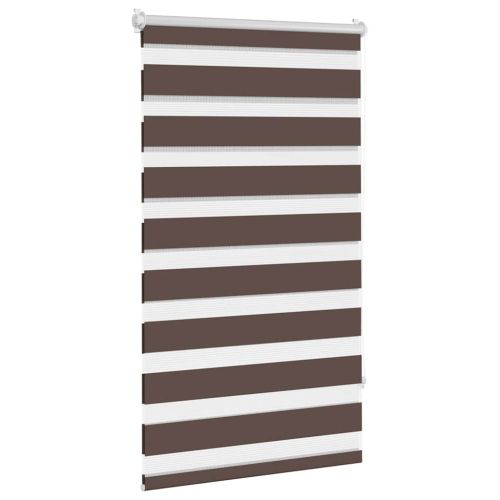 Щора "Зебра" 70 х 120 см, цвят кафе