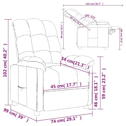 Наклоняем стол, тъмнокафяв, текстил