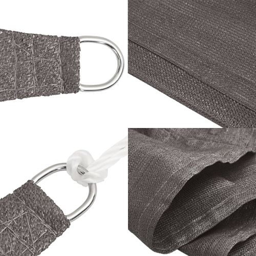 Платно-сенник, 160 г/м², антрацит, 6x6x6 м, HDPE