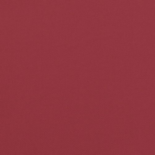 Възглавници за стол 2 бр виненочервени 40x40x4 см Оксфорд плат