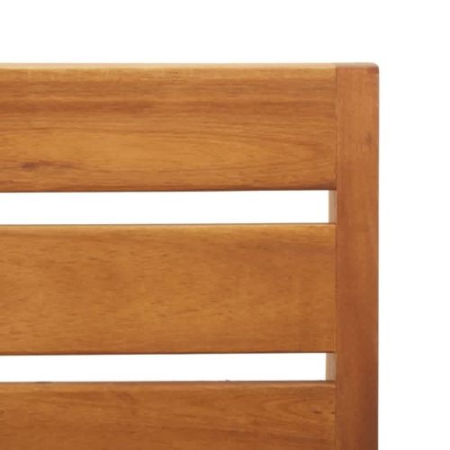 Градински комплект с възглавници, 2 части, акациево дърво масив