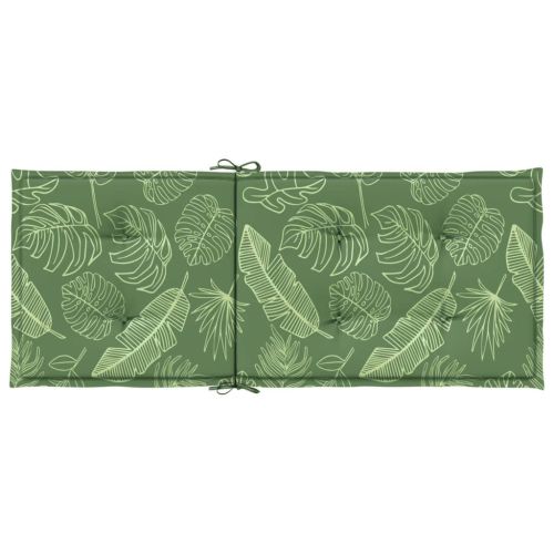 Възглавници за столове с висока облегалка 6 бр на листа текстил