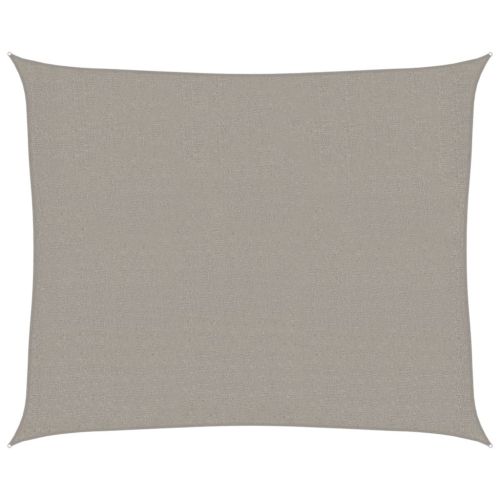 Платно-сенник, 160 г/м², правоъгълно, светлосиво, 2,5x3 м, HDPE