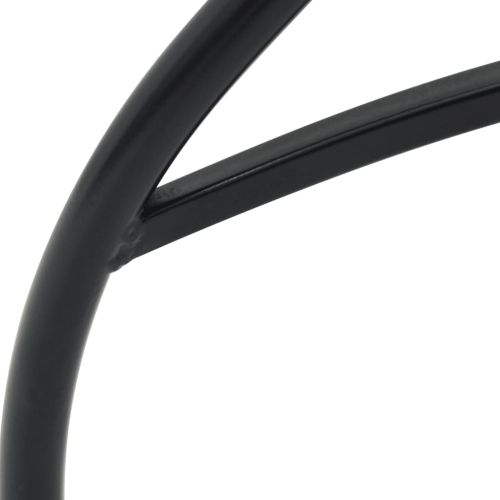 Мозаечна бистро маса, теракота и бяло, Ø50x70 см, керамика