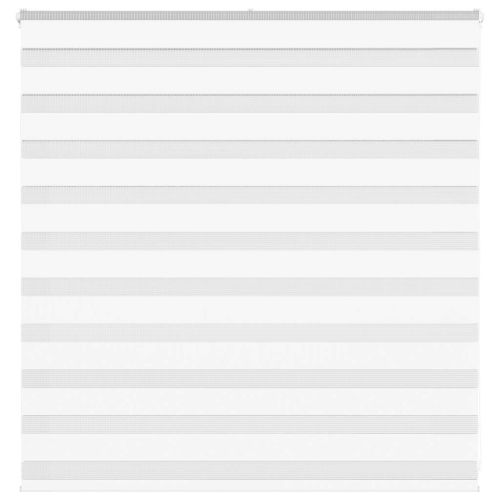 Зеброва щора бял 145x100 см Ширина на плата 140,9 см полиестер