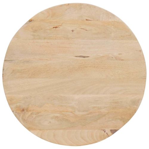 Nesting маси за кафе 2 pcs Бяло Масивно мангово дърво и стомана