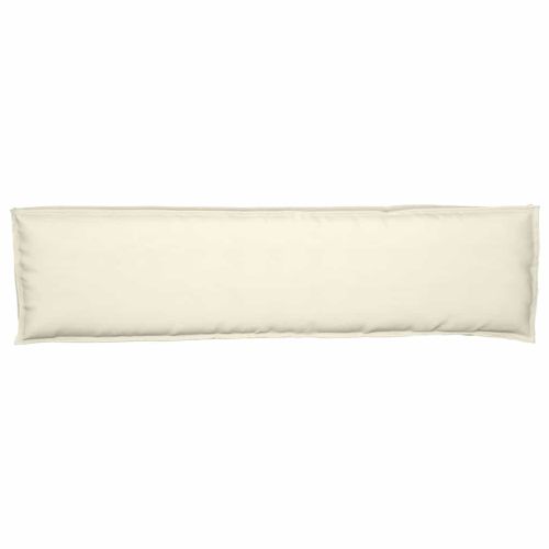 Възглавница за палетна пейка Крем 150 x 40 x 8 см