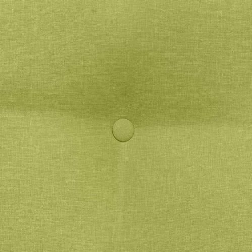 Възглавница за гръб Светло зелено 60 x 24 x 50 см текстил