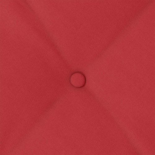 Възглавница за гръб Червено 160 x 19 x 50 см текстил