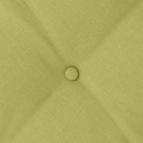 Възглавница за гръб Светло зелено 180 x 19 x 50 см текстил