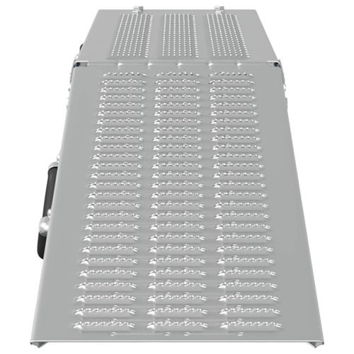 Рампа за натоварване 2 pcs Сребрист 166 x 22,5 x 4,5 см