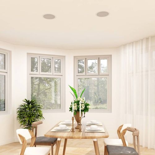 Високоговорители за вграждане в стена и таван 2 бр 120 W