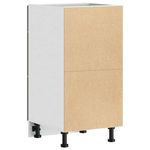 Долен шкаф "Lyon" кафяв дъб 40x46x81,5 см, инженерно дърво