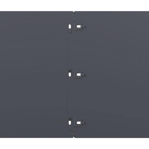 Подравняване на тревни площи 20 бр. антрацит 25x103 см