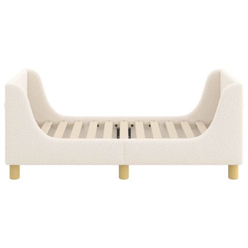 Легло за малко с главна дъска Крем 70 x 140 cm Вълнена тъкан