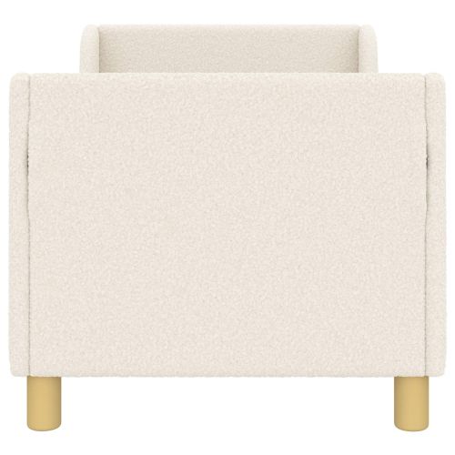 Легло за малко с главна дъска Крем 70 x 140 cm Вълнена тъкан