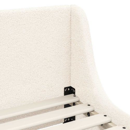 Легло за малко с главна дъска Крем 70 x 140 cm Вълнена тъкан