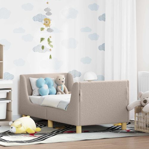 Легло за малко с главна дъска с таблото Светлосиво 70 x 140 cm