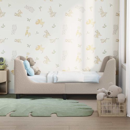 Легло за малко с главна дъска с таблото Светлосиво 70 x 140 cm