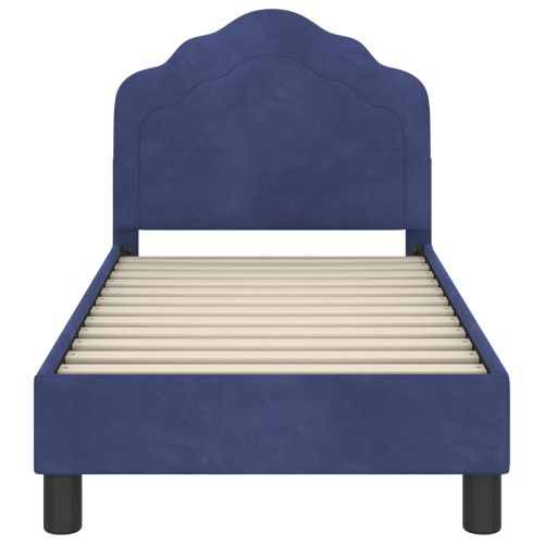 Легло за малко с главна дъска Полицейско синьо 70 x 140 cm