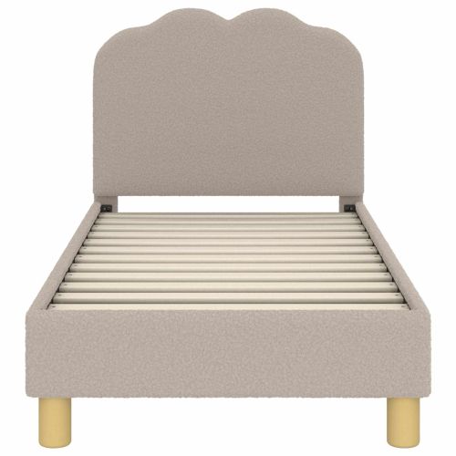 Легло за малко с главна дъска с таблото Светлосиво 70 x 140 cm