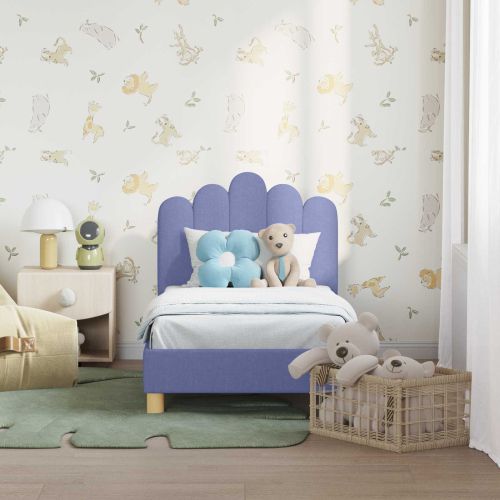 Легло за малко с главна дъска Дънково син 70 x 140 cm текстил