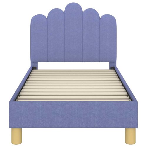 Легло за малко с главна дъска Дънково син 70 x 140 cm текстил