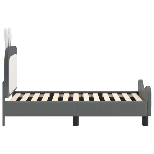 Легло за малко с главна дъска Светлосиво 70 x 140 cm PU