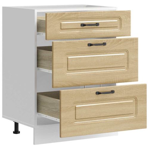 Кухненски шкаф, "Kalmar", дъб сонома, инженерно дърво