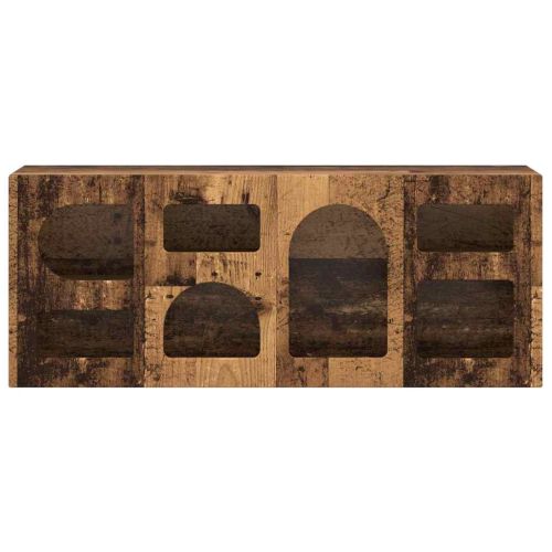 ТВ шкаф Старо дърво 100 x 35 x 40 см Инженерно дърво