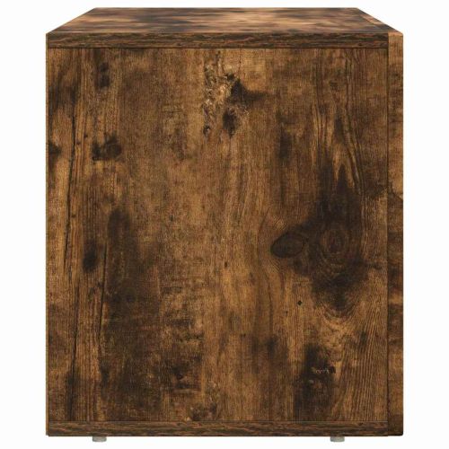 ТВ шкаф Димян дъб 80 x 35 x 40 см Инженерно дърво