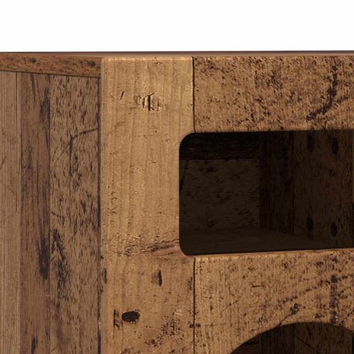 ТВ шкаф Старо дърво 80 x 35 x 40 см Инженерно дърво