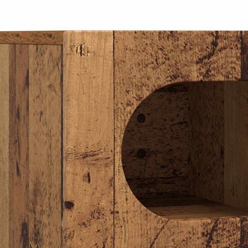 ТВ шкаф Старо дърво 60 x 35 x 40 см Инженерно дърво