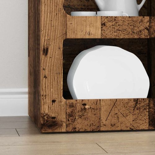 Служебен шкаф Старо дърво 40 x 35 x 100,5 см Инженерно дърво