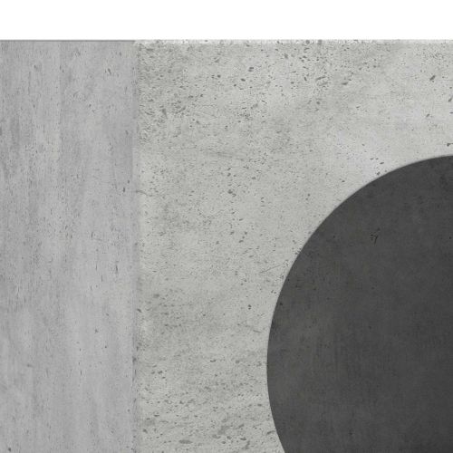 Служебен шкаф Циментено сиво 40 x 35 x 100.5 см Инженерно дърво