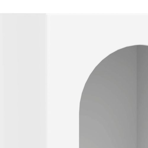 Служебен шкаф Бяло 59 x 35 x 80.5 см Инженерно дърво