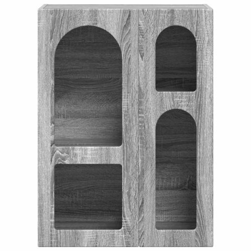 Служебен шкаф Сив Сонома 59 x 35 x 80.5 см Инженерно дърво