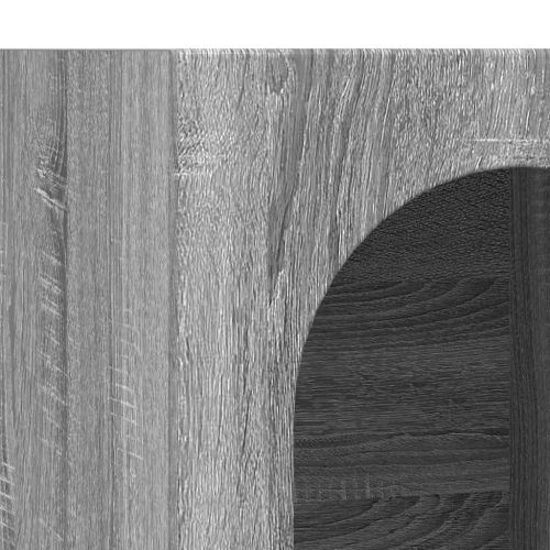 Служебен шкаф Сив Сонома 59 x 35 x 80.5 см Инженерно дърво