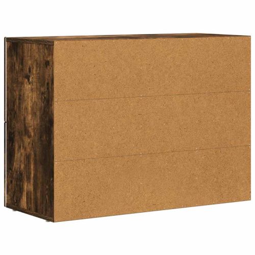 Служебен шкаф Димян дъб 80.5 x 35 x 59 см Инженерно дърво