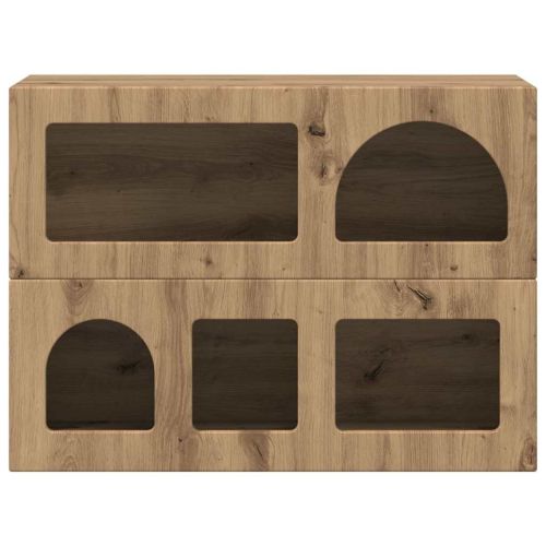 Служебен шкаф Дъб 80.5 x 35 x 59 см Инженерно дърво