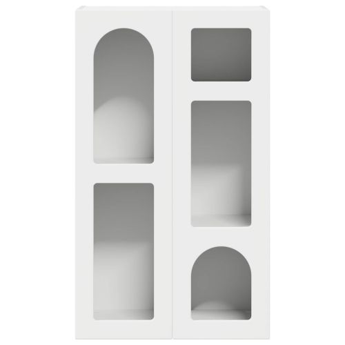 Служебен шкаф Бяло 59 x 35 x 100,5 см Инженерно дърво