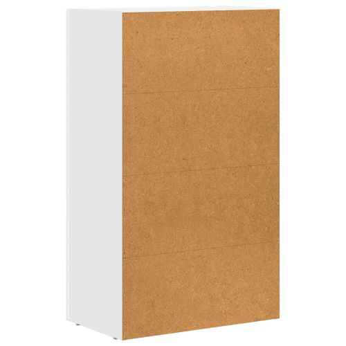 Служебен шкаф Бяло 59 x 35 x 100,5 см Инженерно дърво