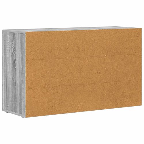 Служебен шкаф Сив Сонома 100 x 35 x 59 см Инженерно дърво