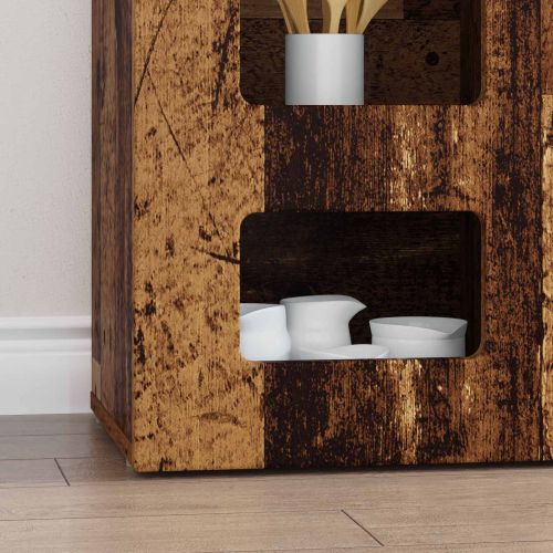 Служебен шкаф Старо дърво 100 x 35 x 59 см Инженерно дърво