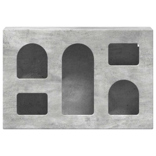 Висящ шкаф Циментено сиво 60 x 20 x 40 см Инженерно дърво