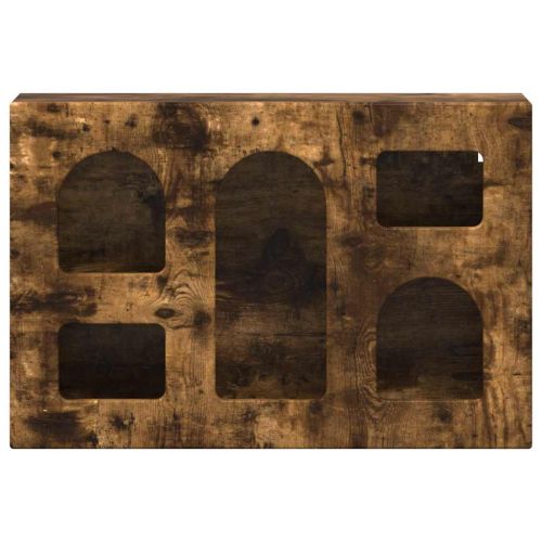 Висящ шкаф с рафт Димян дъб 60 x 20 x 40 см Инженерно дърво