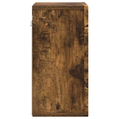 Висящ шкаф с рафт Димян дъб 60 x 20 x 40 см Инженерно дърво