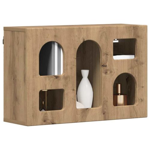 Висящ шкаф с рафт Дъб 60 x 20 x 40 см Инженерно дърво