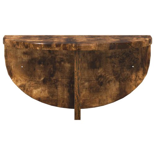 Стенен рафт Димян дъб 38 x 19 x 19 см Инженерно дърво