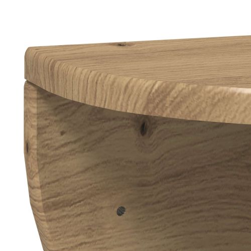 Стенен рафт Дъб 38 x 19 x 19 см Инженерно дърво